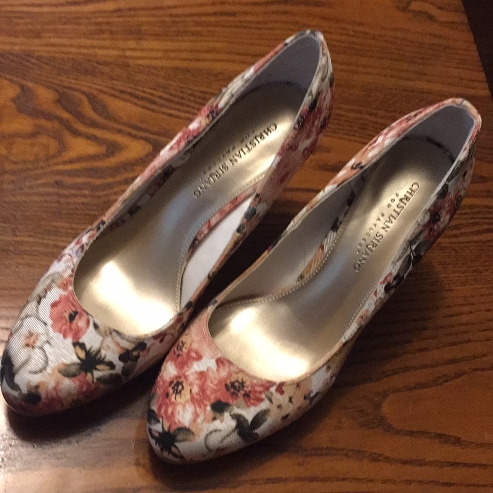 Floral High Heels